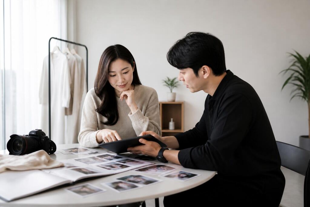 전북특별자치도 개인 화보 촬영 작업 범위와 현장 조건 이미지