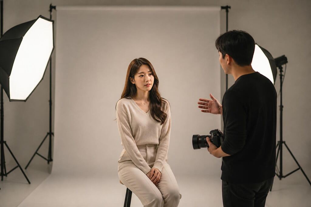 경남 개인 화보 촬영 이미지