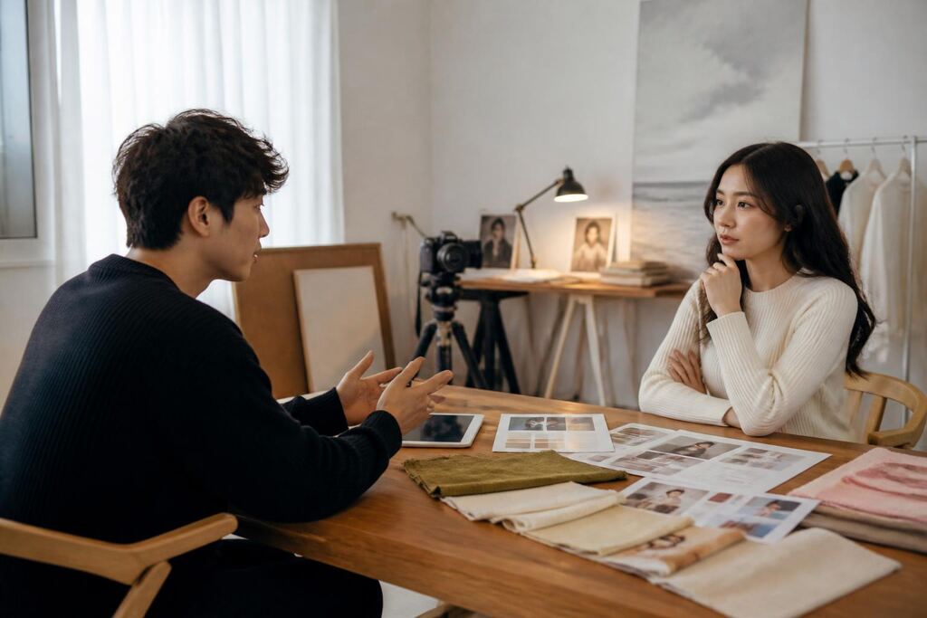 대구 개인 화보 촬영 작업 범위와 현장 조건 이미지