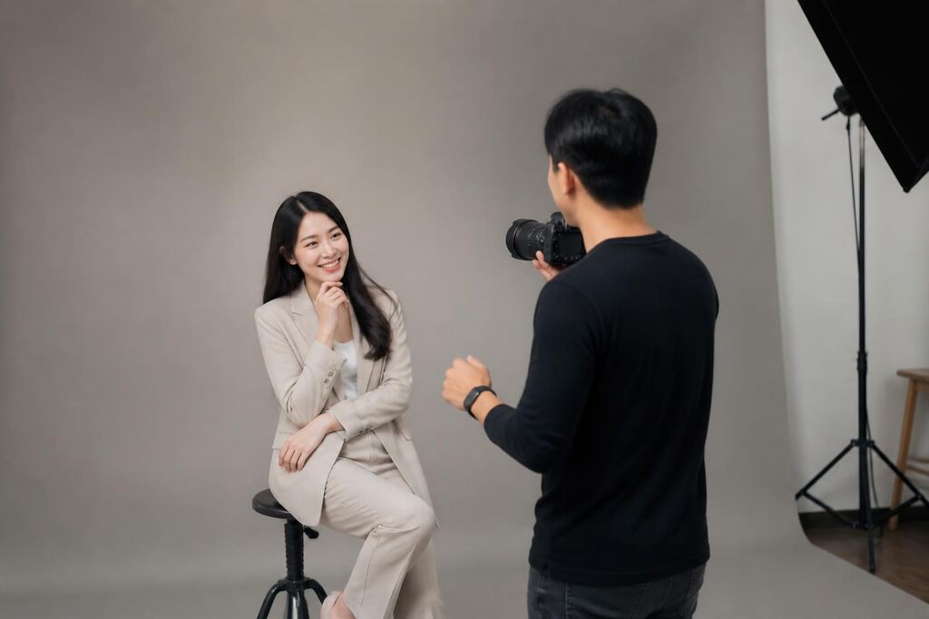 세종특별자치시 개인 화보 촬영 이미지