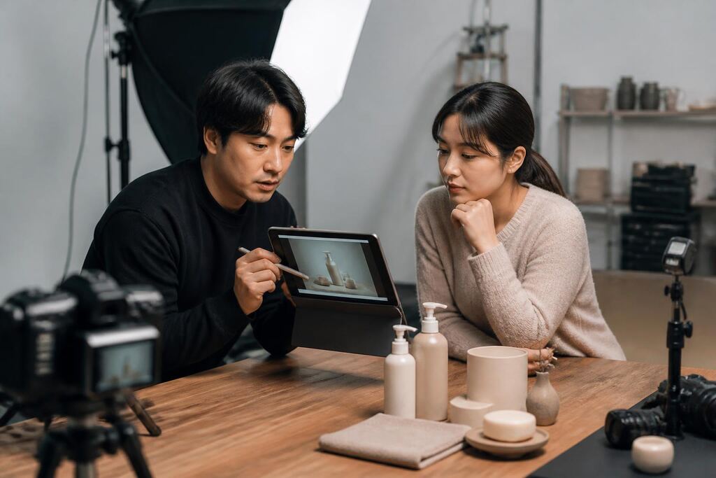 전북특별자치도 제품 사진 촬영 이미지
