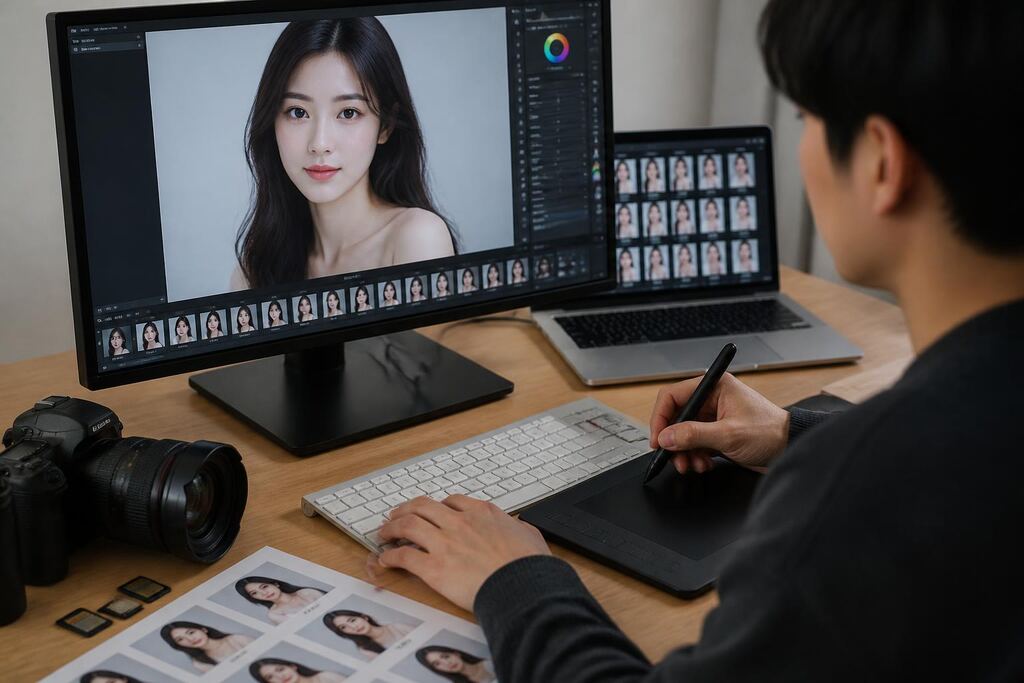 부산 프로필 사진 비용과 업체 비교 정보 이미지