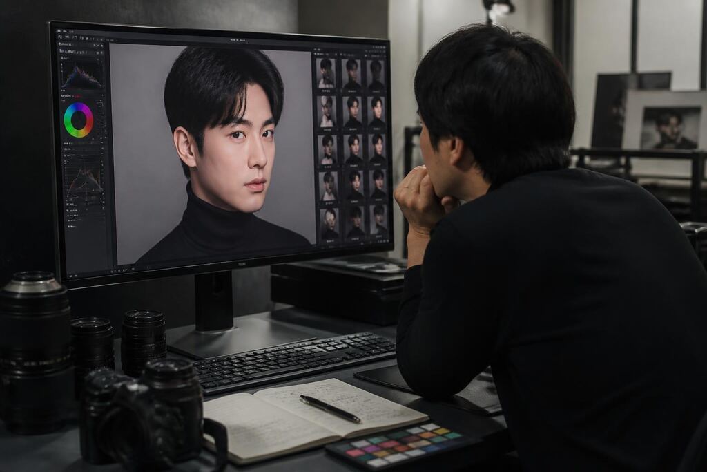 경기 프로필 사진 비용과 업체 비교 정보 이미지
