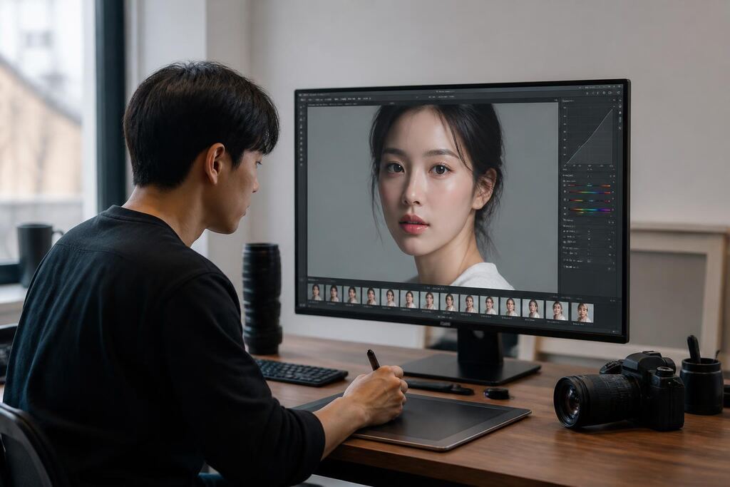 강원특별자치도 사진 보정·리터칭 이미지