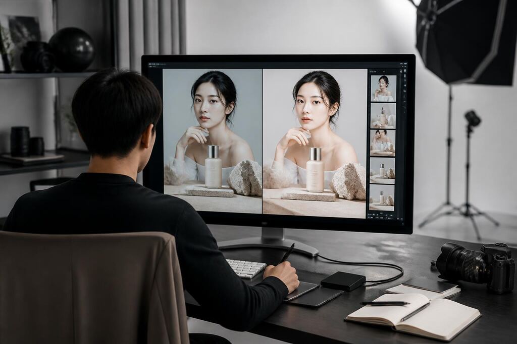 충남 사진 보정·리터칭 이미지