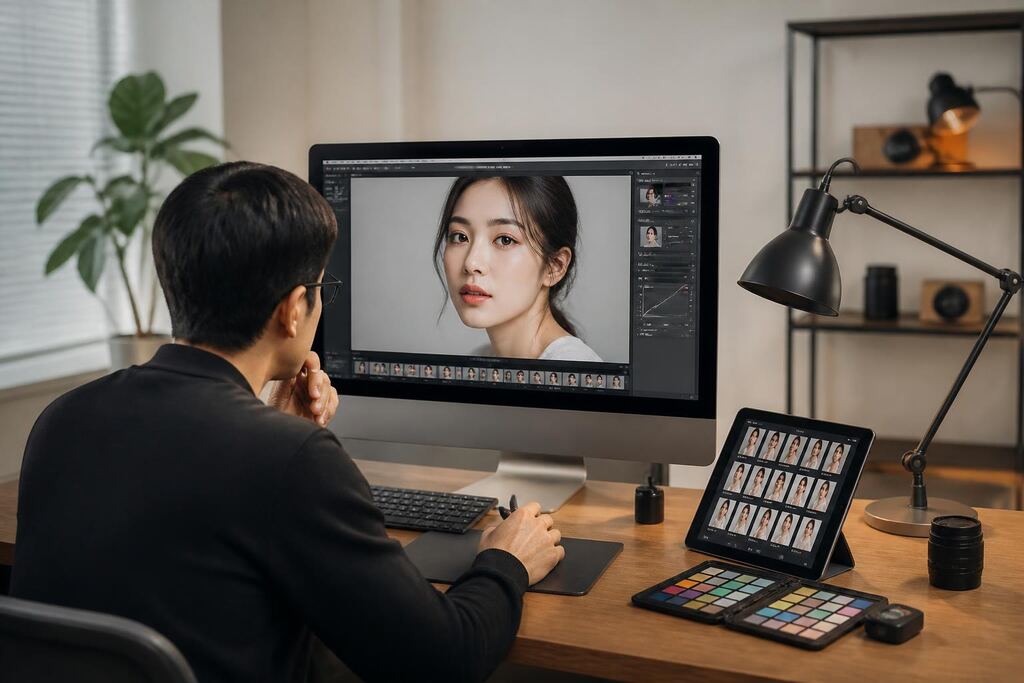 전북특별자치도 사진 보정·리터칭 이미지
