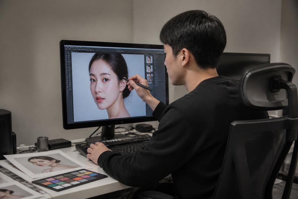 세종특별자치시 사진 보정·리터칭 작업 범위와 현장 조건 이미지
