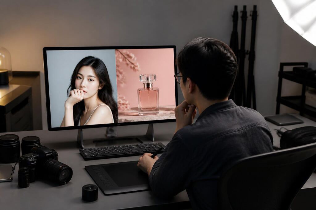 경기 사진 보정·리터칭 이미지