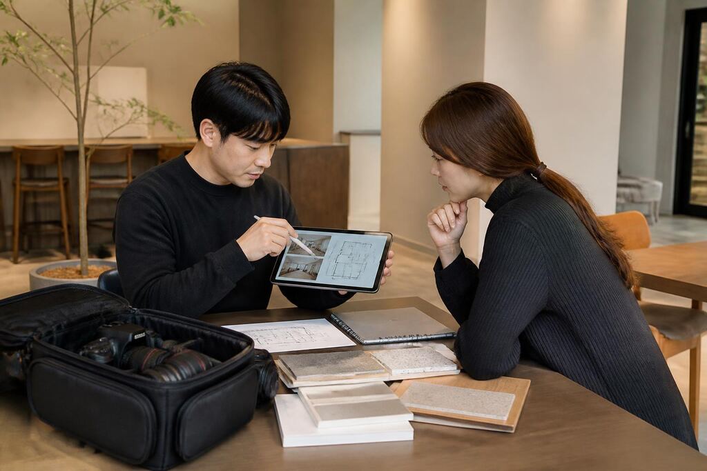 전북특별자치도 공간·인테리어 촬영 작업 범위와 현장 조건 이미지