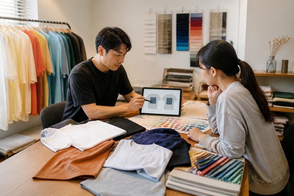 서울 티셔츠·의류 인쇄 이미지
