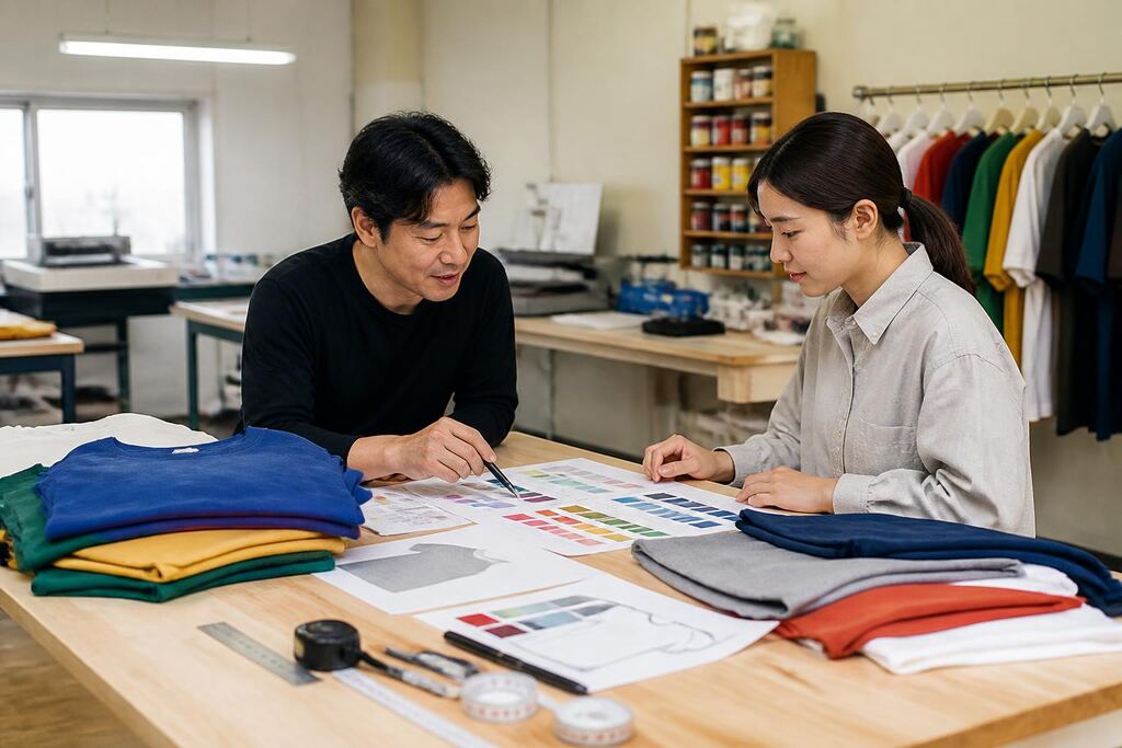 충북 티셔츠·의류 인쇄 이미지