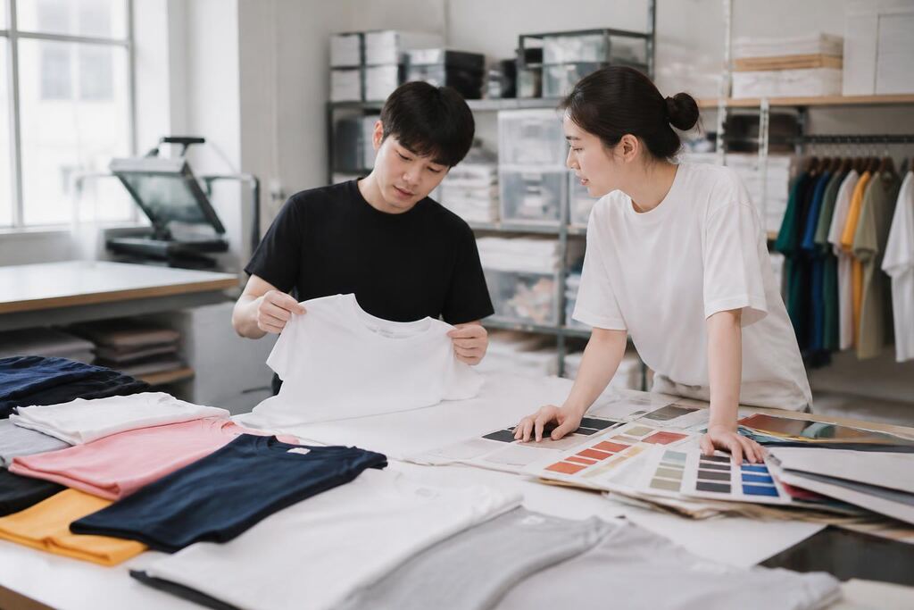 인천 티셔츠·의류 인쇄 이미지