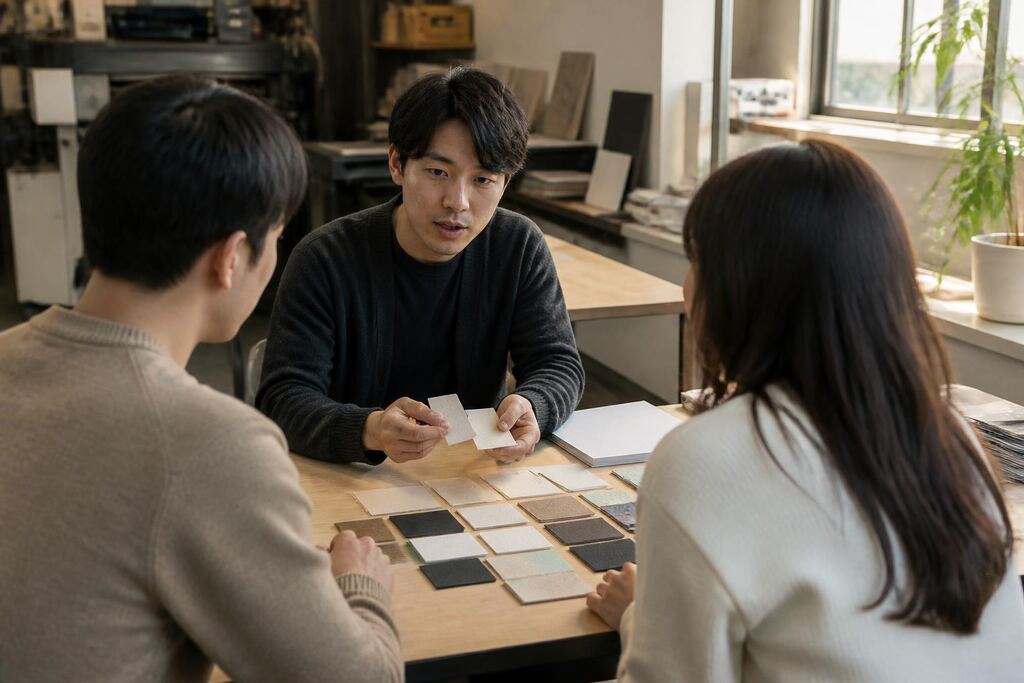 전북특별자치도 명함 제작 이미지