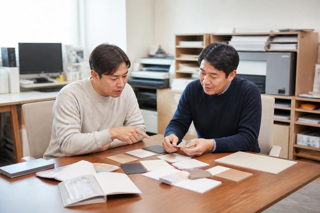 부산 명함 제작 이미지