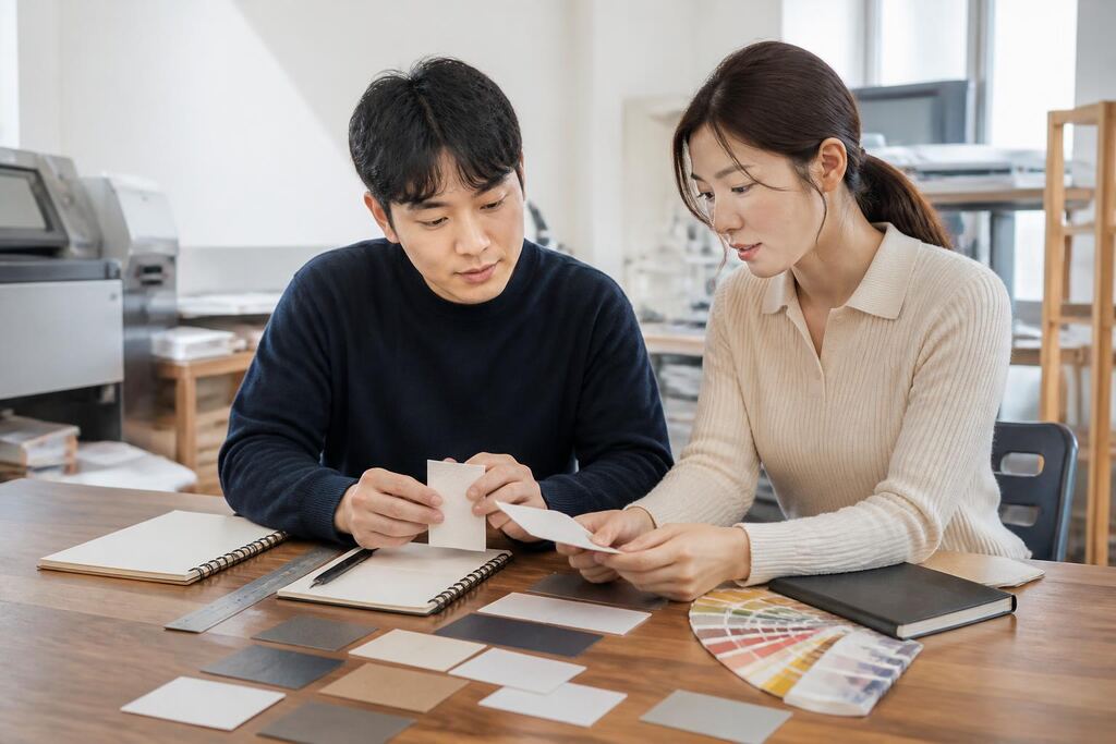 대전 명함 제작 이미지
