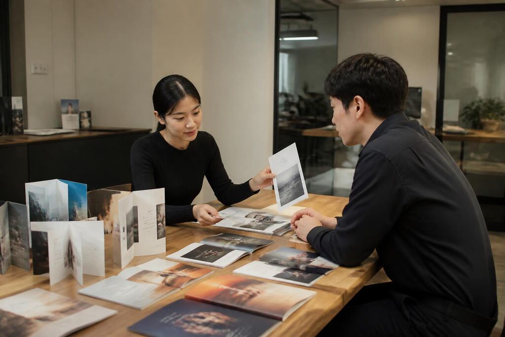 강원특별자치도 리플렛·브로슈어 제작 이미지