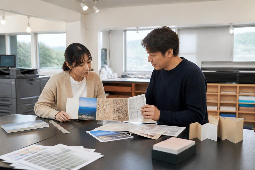 제주특별자치도 리플렛·브로슈어 제작 작업 범위와 현장 조건 이미지