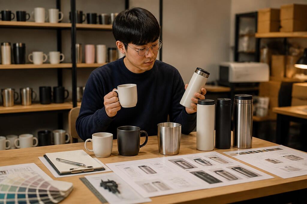 대전 머그컵·텀블러 제작 작업 범위와 현장 조건 이미지