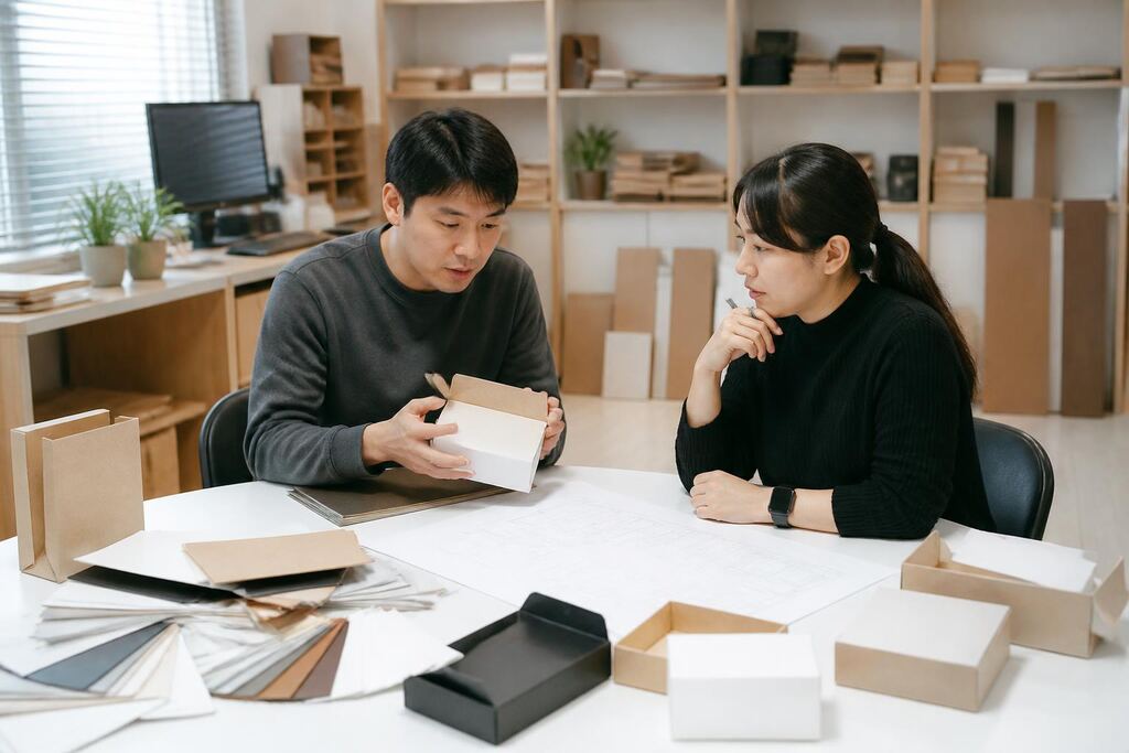 전북특별자치도 종이박스 제작 이미지