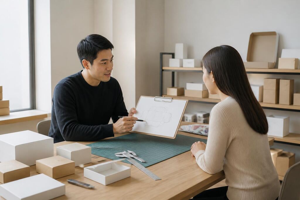 전남광주통합특별시 종이박스 제작 이미지