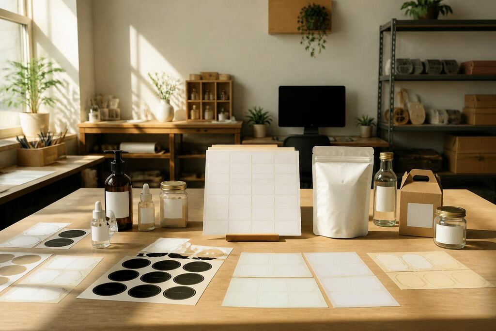 서울 제품 라벨 제작 이미지