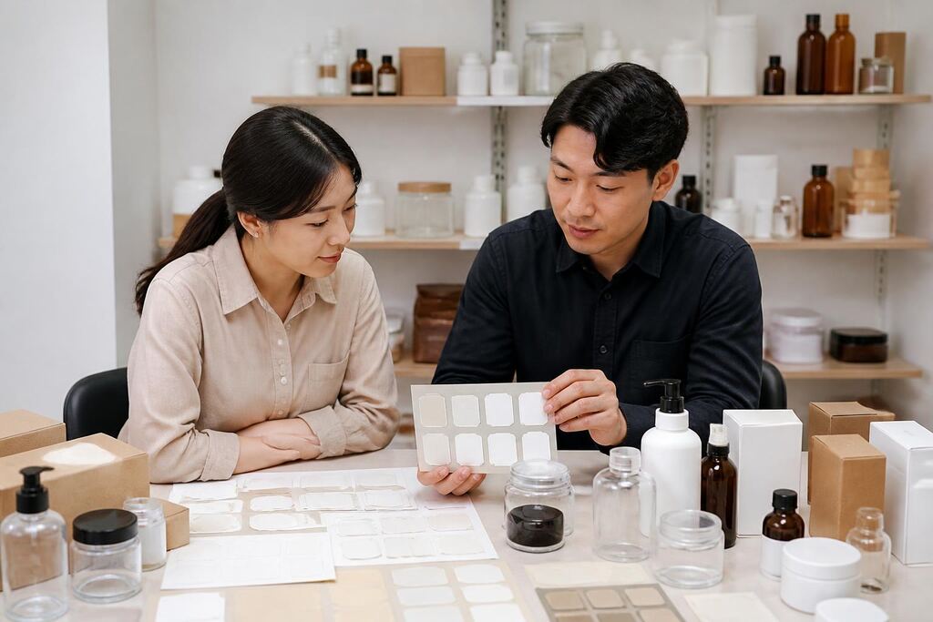전남광주통합특별시 제품 라벨 제작 이미지