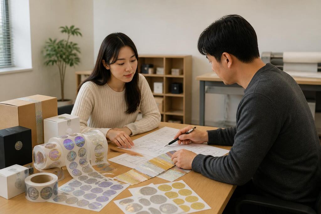 강원특별자치도 봉인·보안스티커 제작 이미지