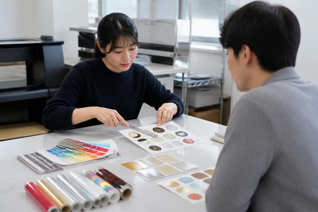 전남광주통합특별시 봉인·보안스티커 제작 이미지
