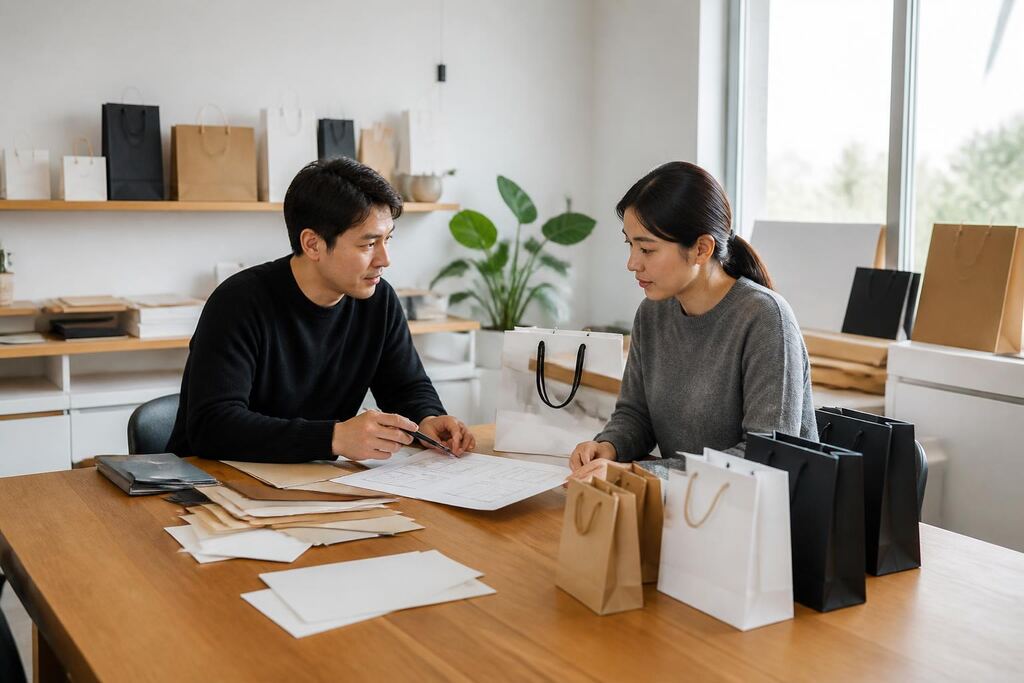 경기 쇼핑백 제작 이미지