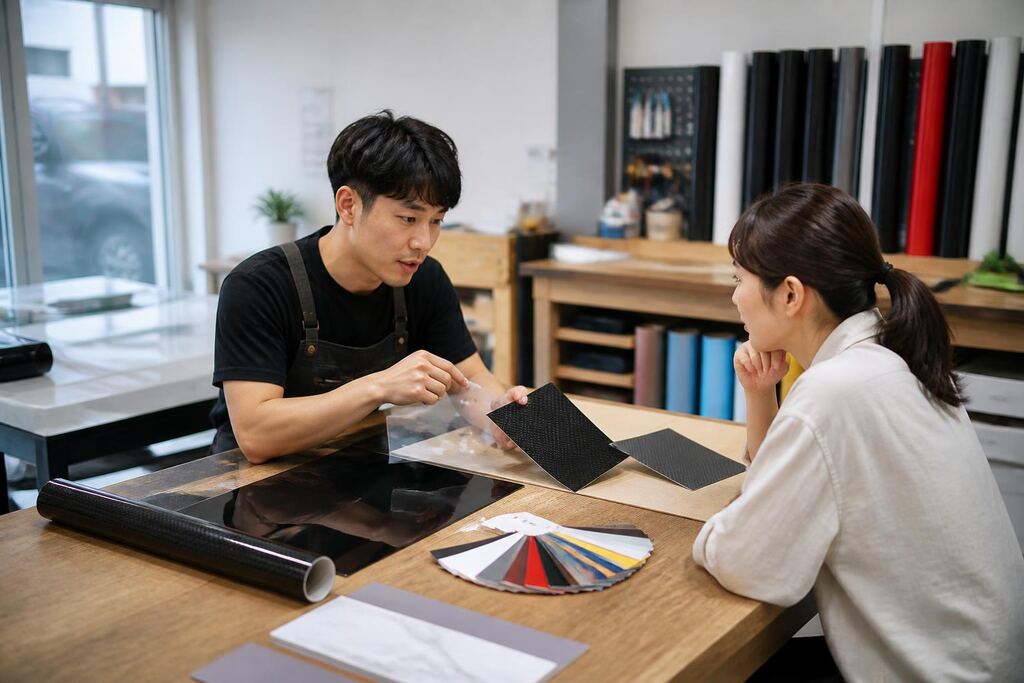 충북 차량·유리용 스티커 제작 이미지