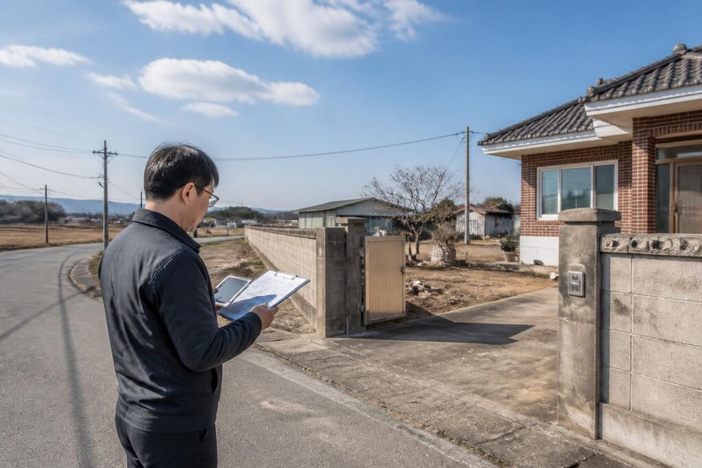 전북특별자치도 부동산감정평가 작업 범위와 현장 조건 이미지