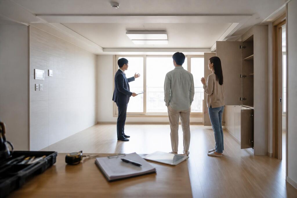 충남 부동산중개 작업 범위와 현장 조건 이미지