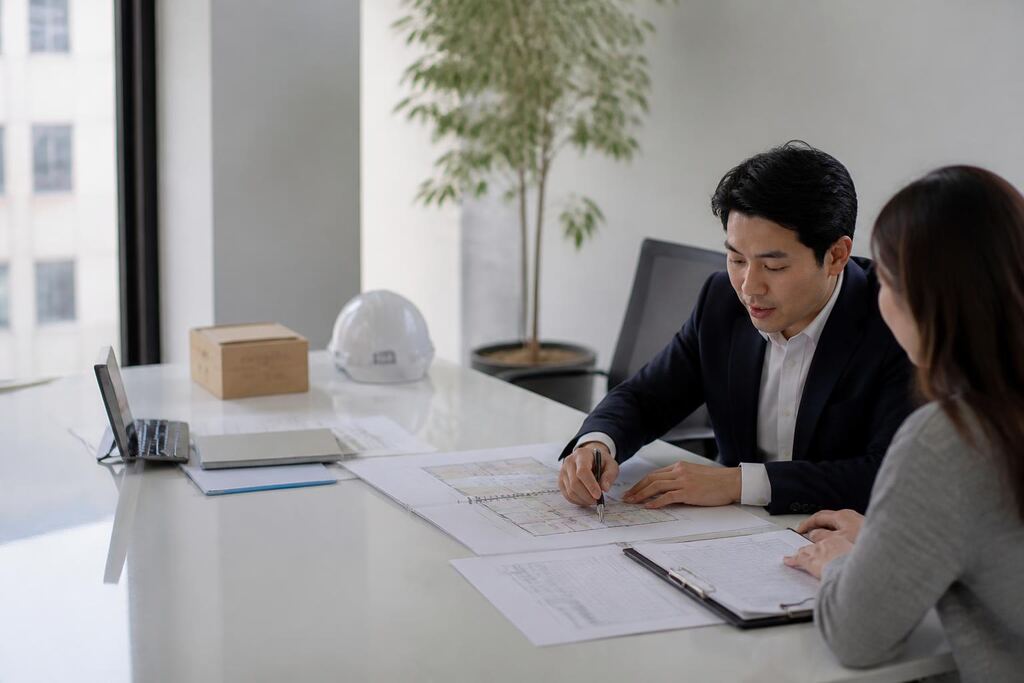 부산 임대관리 작업 범위와 현장 조건 이미지