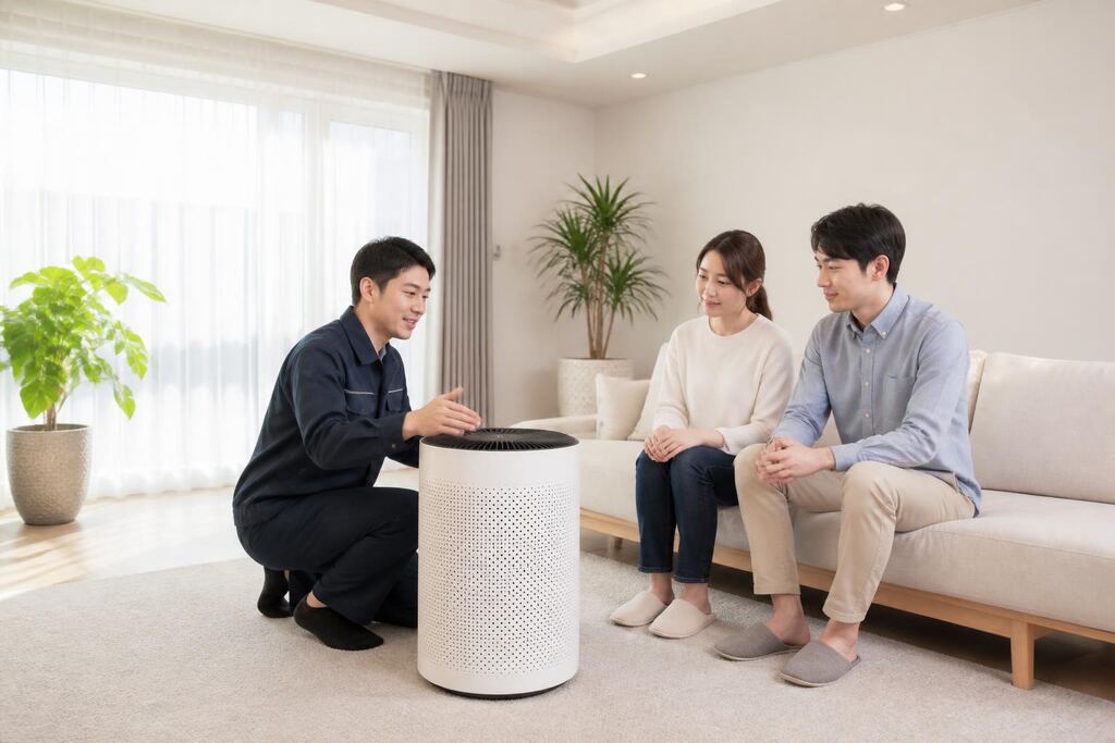 경남 공기청정기 렌탈 이미지