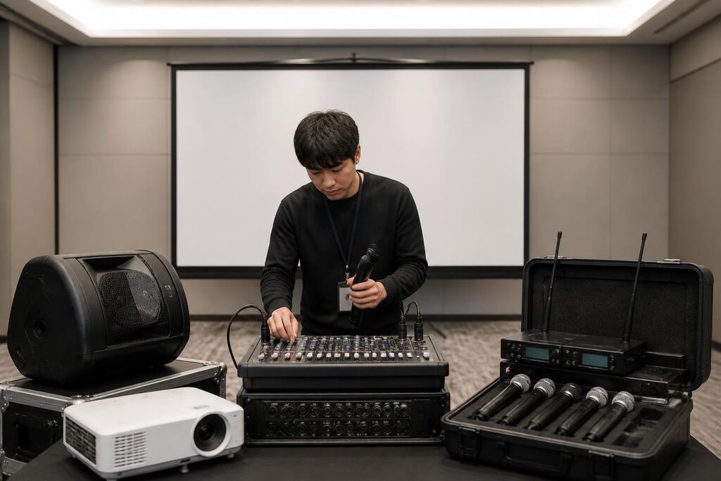 서울 종로구 음향·영상장비 렌탈 이미지