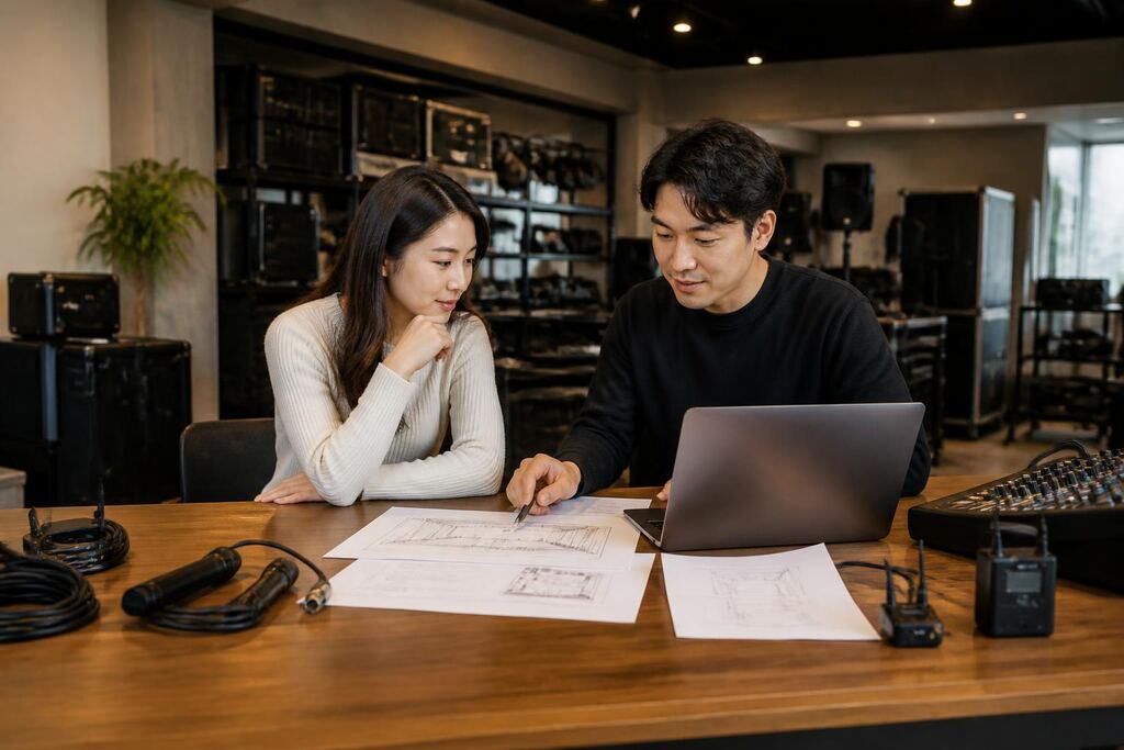 울산 음향·영상장비 렌탈 비용과 업체 비교 정보 이미지
