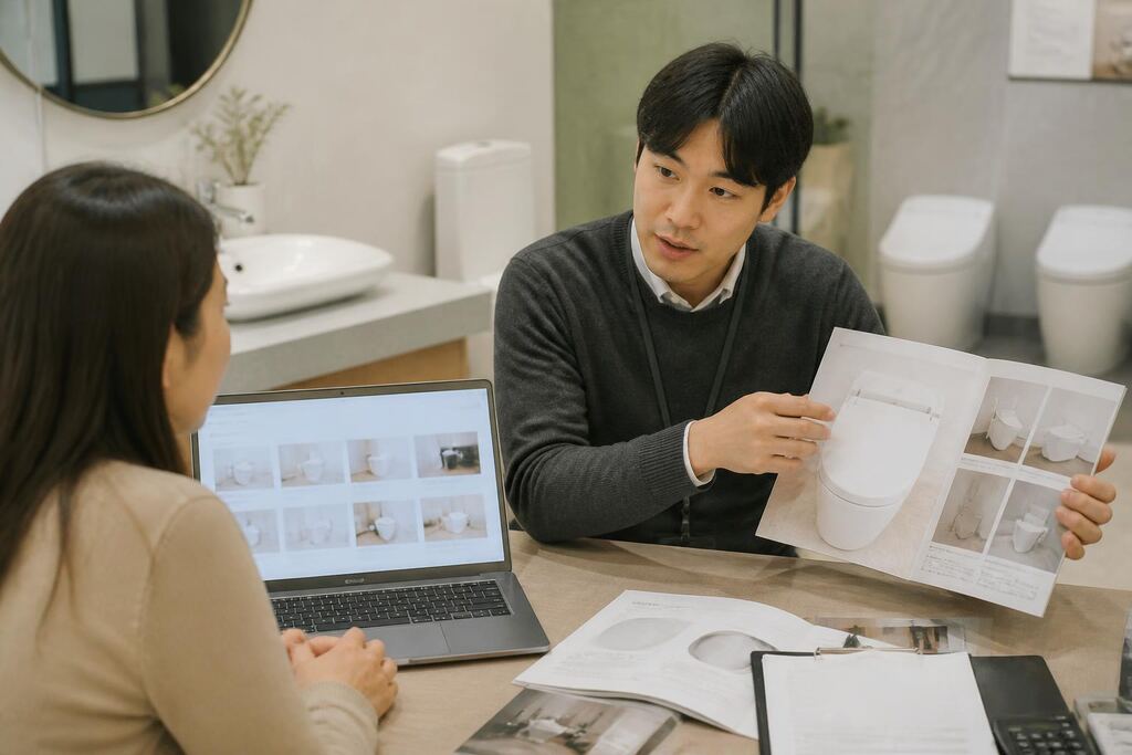 충북 비데 렌탈 작업 범위와 현장 조건 이미지
