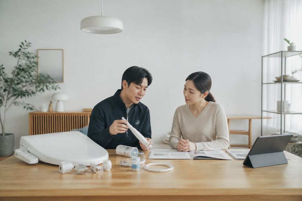 서울 종로구 비데 렌탈 비용과 업체 비교 정보 이미지