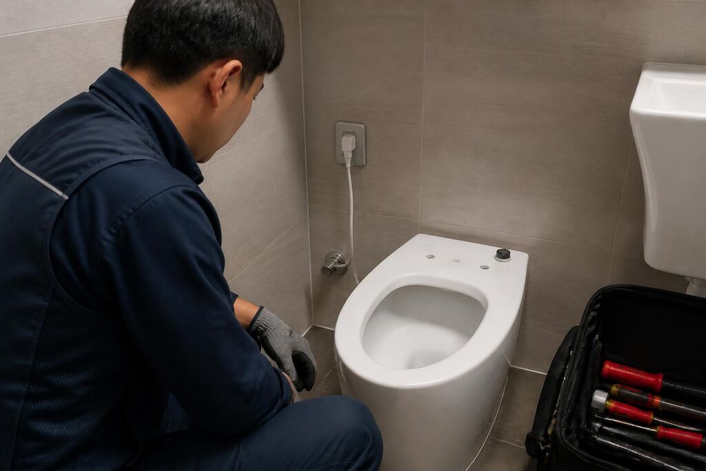 세종특별자치시 비데 렌탈 작업 범위와 현장 조건 이미지