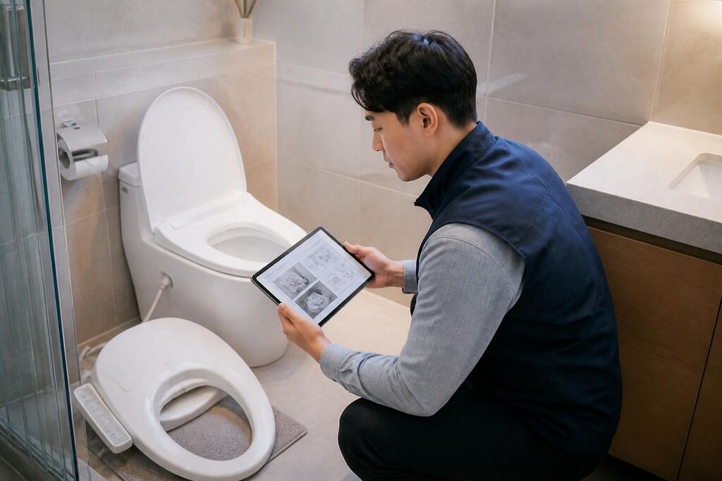경기 비데 렌탈 이미지