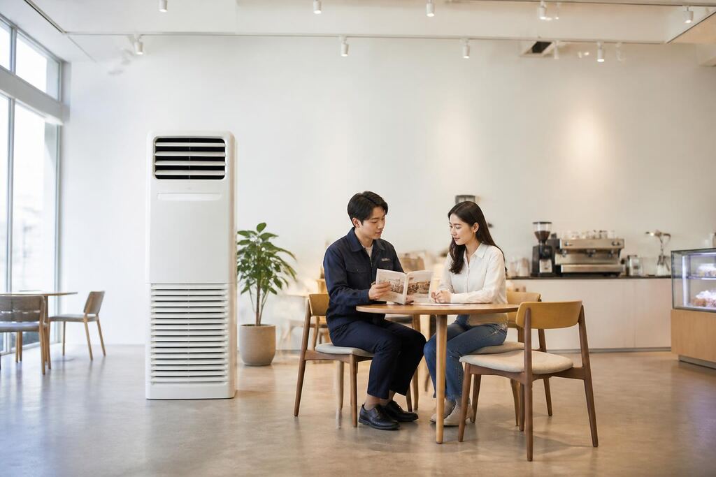 울산 상업용 냉난방기 렌탈 이미지