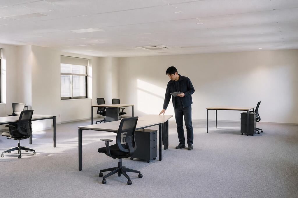 서울 책상·의자 렌탈 이미지