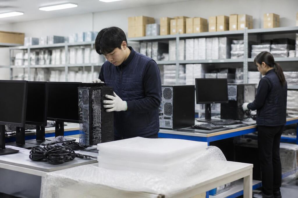 충북 데스크톱 렌탈 작업 범위와 현장 조건 이미지