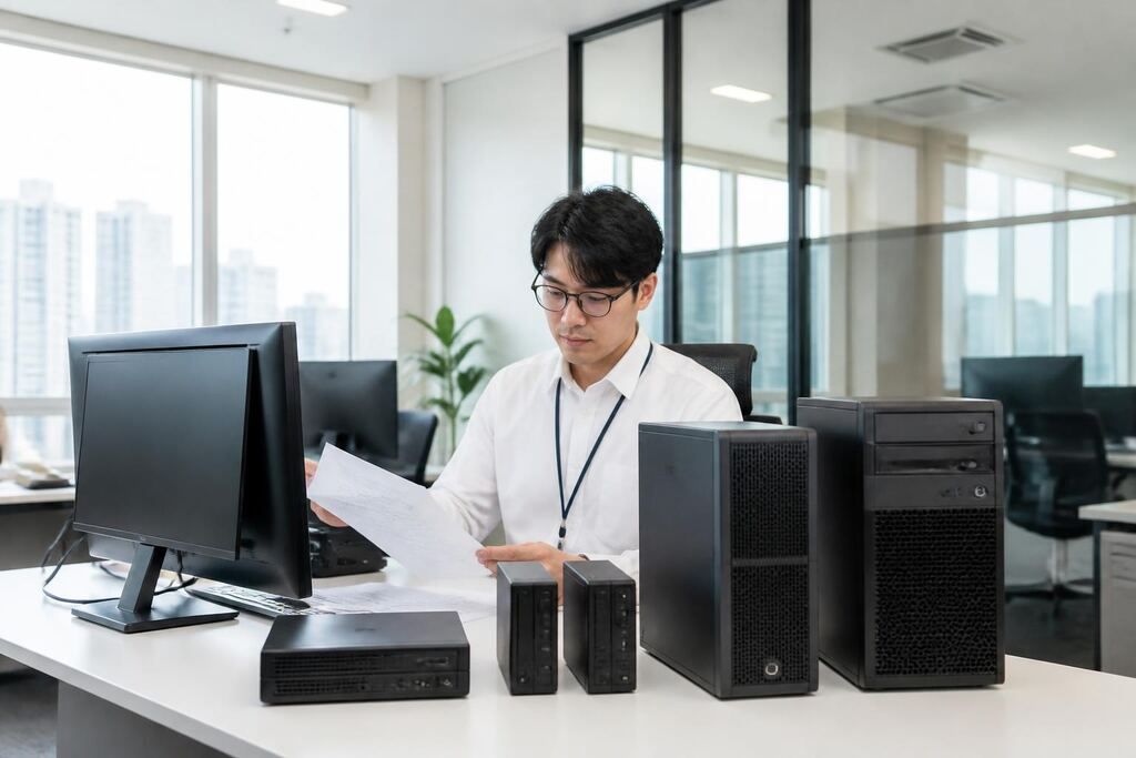 부산 데스크톱 렌탈 이미지