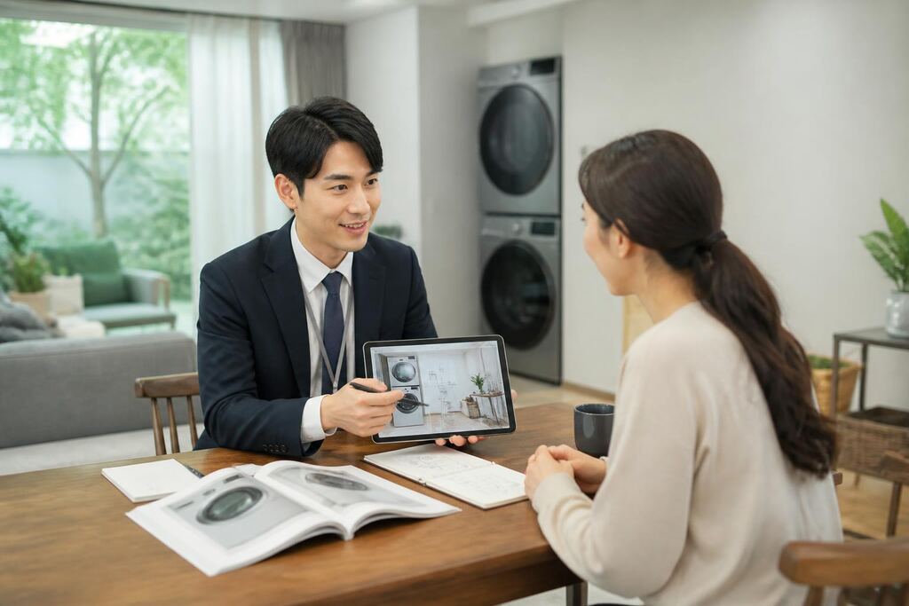 서울 건조기 렌탈 작업 범위와 현장 조건 이미지