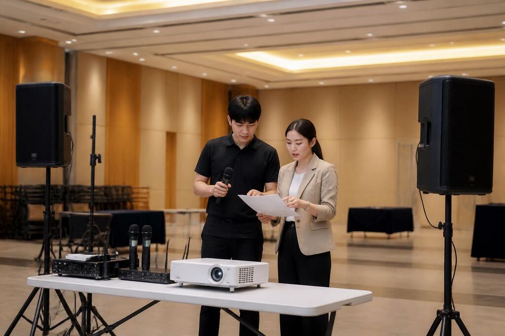 전남광주통합특별시 행사장비 렌탈 이미지