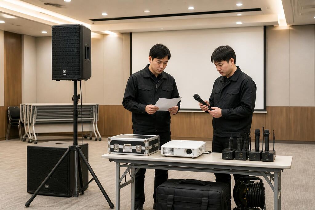 대전 행사장비 렌탈 이미지