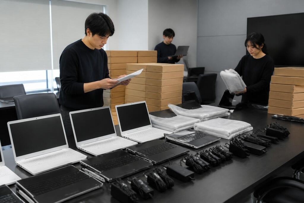 제주특별자치도 노트북 렌탈 작업 범위와 현장 조건 이미지