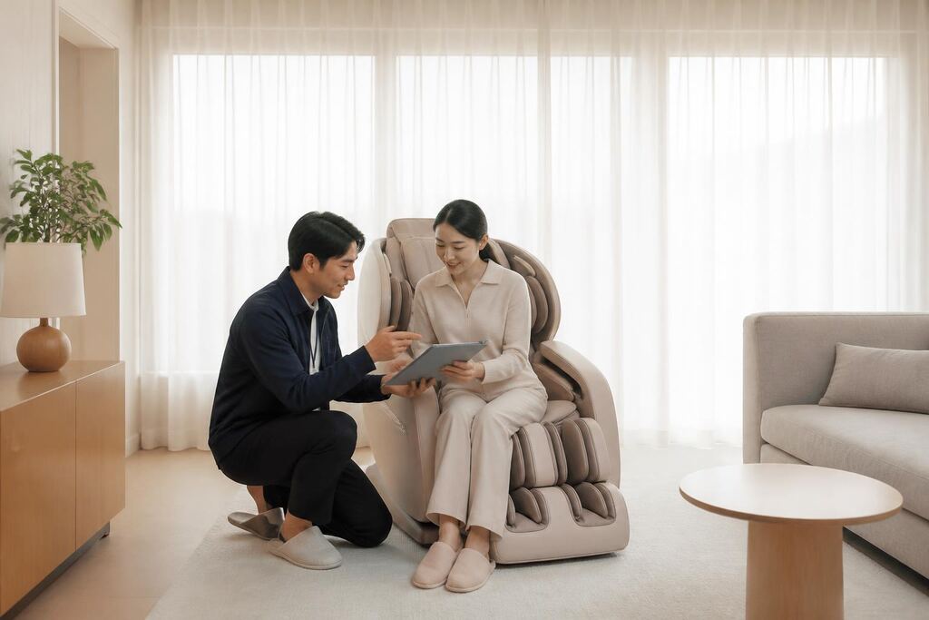 경남 안마의자 렌탈 이미지