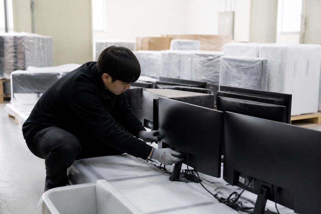 충북 모니터 렌탈 작업 범위와 현장 조건 이미지